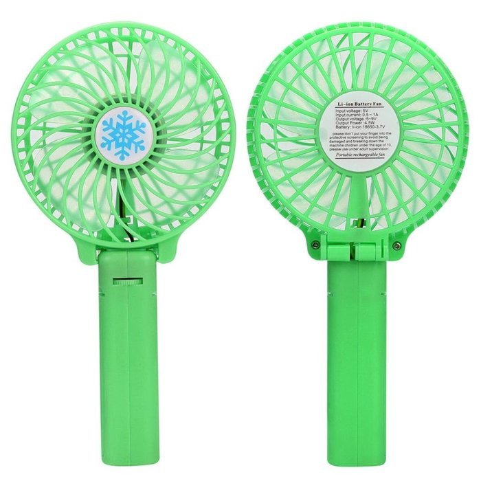 Baishitop HandHeld Portable Mini Air Conditioner Fan, Ultra-thin Low Noise Handheld Fan for Shopping, camping,... N29
