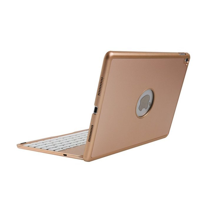 iPad Pro 9.7 Case with Keyboard,TechCode Smart 7 Color Keyboard Case Stand Folio Backlit Light Colorful Bluetooth... N32