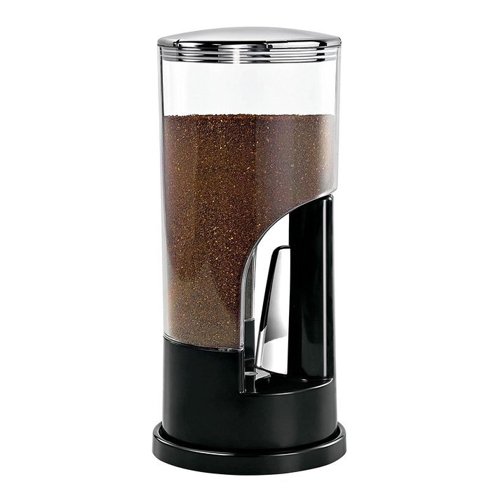 Zevro KCH-06076 Indispensable Coffee Dispenser, White - 1/2 Pound