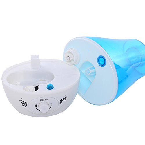 ATWFS 1 Gallon Ultrasonic Cool Mist Humidifier Air Purifier with 2 Fully Rotating Nozzle Spray, Mist Adjustment... N3