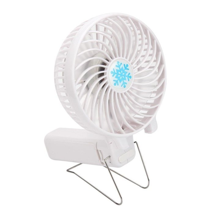 Baishitop HandHeld Portable Mini Air Conditioner Fan, Ultra-thin Low Noise Handheld Fan for Shopping, camping,... N31