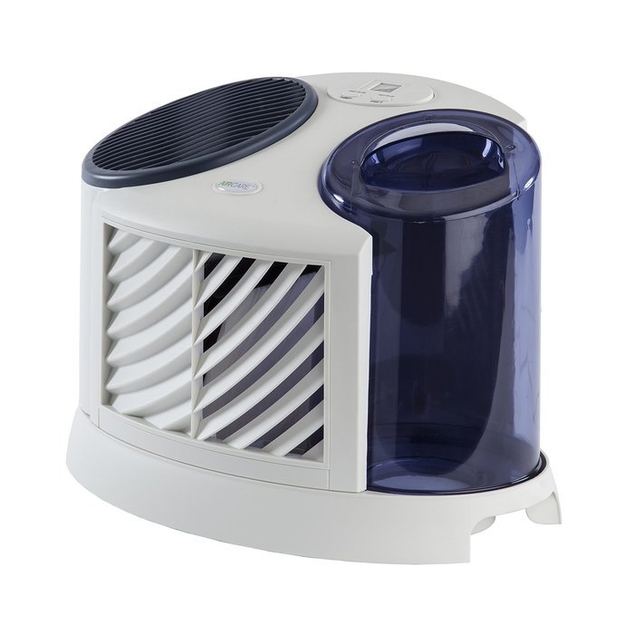 AIRCARE 7D6 100 4-Speed Table Top Evaporative Humidifier, Grey N4