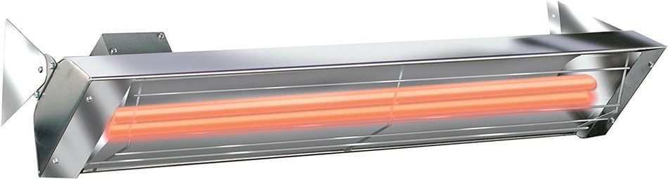Infratech 21-2300 61-1/4-Inch 240V Dual Element Infrared Heater With Dual Heating Element