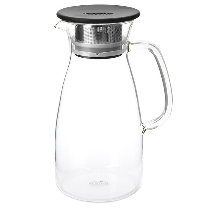FORLIFE Mist Glass Ice Tea Jug , 34-Ounce, Turquoise