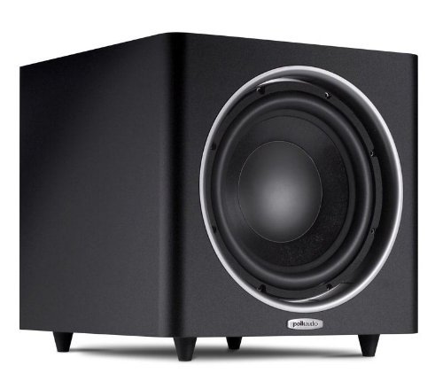 Polk Audio 100 Watt Black 10" Powered Subwoofer, with State-Of-the-Art Klippel Distortion Analyzer and Patented...