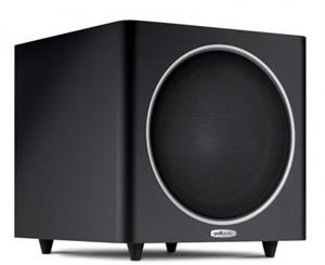Polk Audio 100 Watt Black 10" Powered Subwoofer, with State-Of-the-Art Klippel Distortion Analyzer and Patented... N2