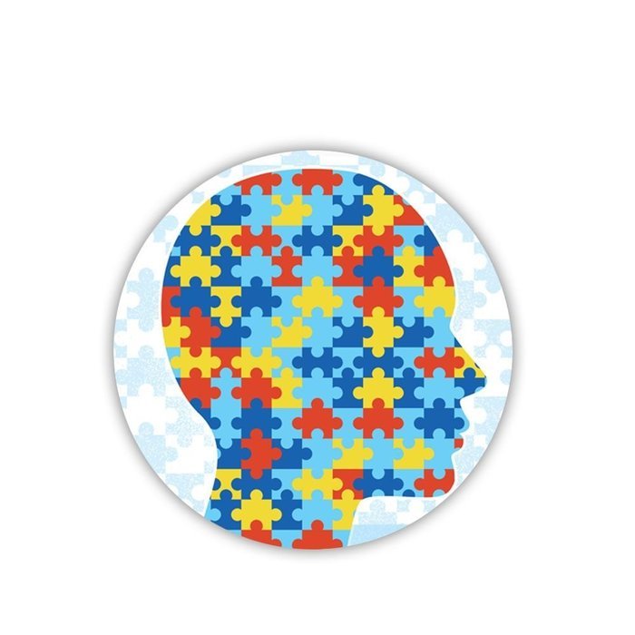 Generic Printing Autism Cup Coaster Mdf Material Differently