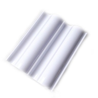 Sher Wave-shaped Cake Decorating Plastic Pad Sugarcraft Modelling Pad Flower Mold Tool Set of 2 N2