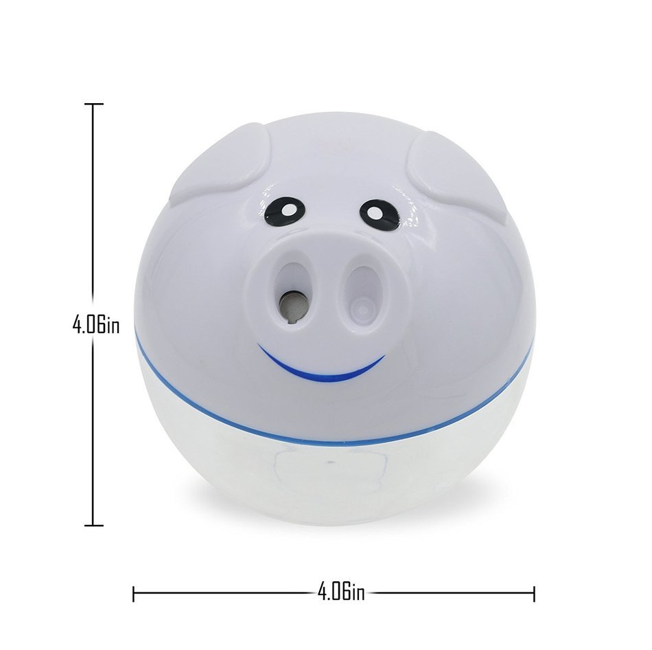 GetMine Mini Mist Humidifier Cute Cartoon Pig Shape Suitable for Bedroom or Office, White N16