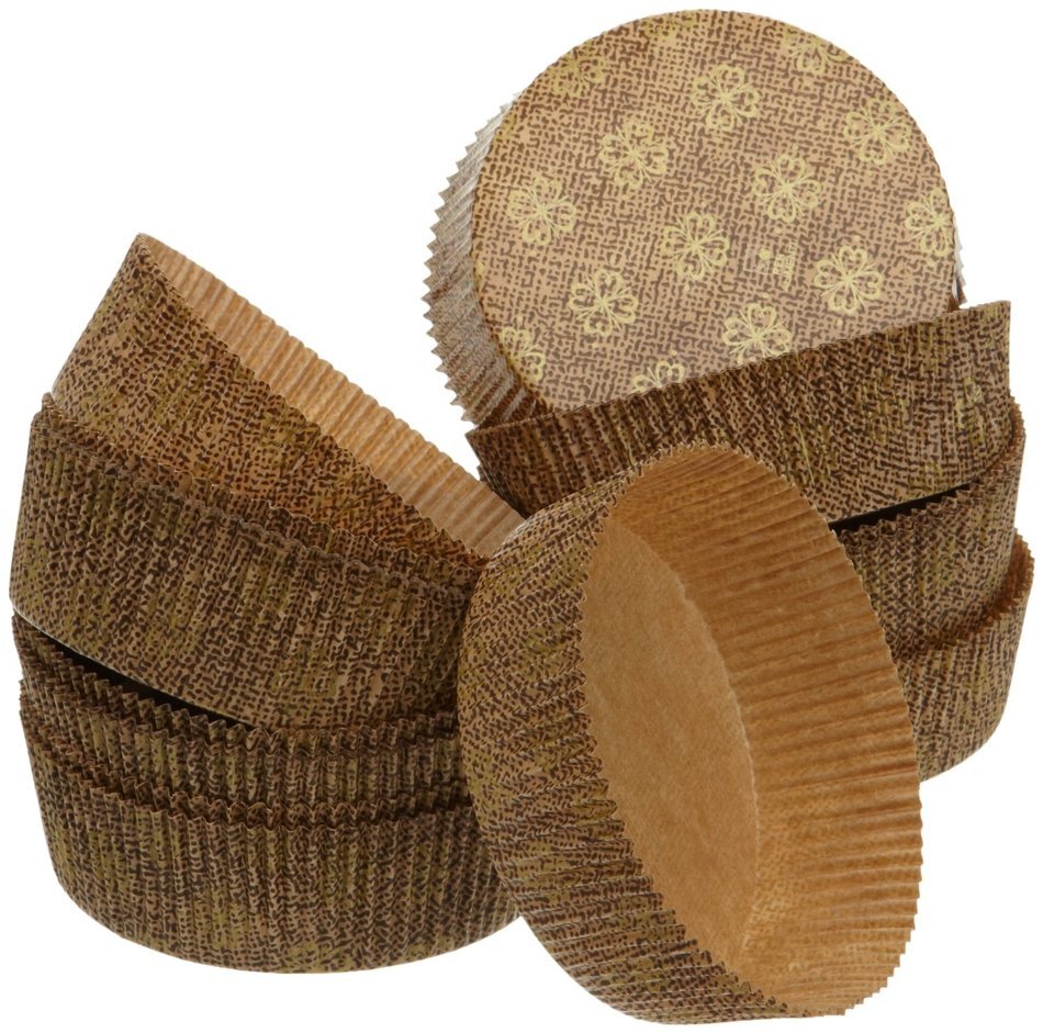 Kitchen Supply Crumbcake Paper Molds, Set of 25