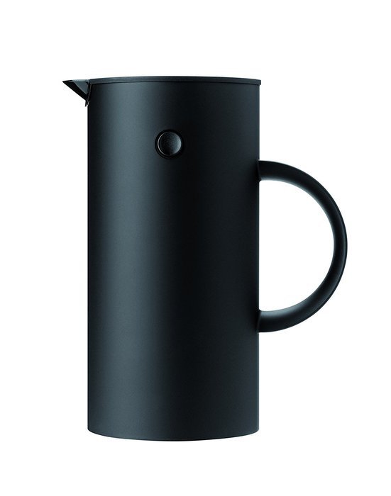 Stelton EM Press Coffee Maker, 8 cups, red