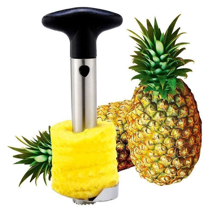Pineapple Corer Slicer Peeler, AnsTOP&reg; 3 in 1 [Stainless-Steel] Slicer Tool