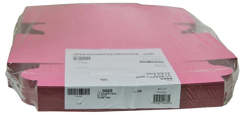 Southern Champion Tray Paperboard Non-Window Lock-Corner Bakery Box N10