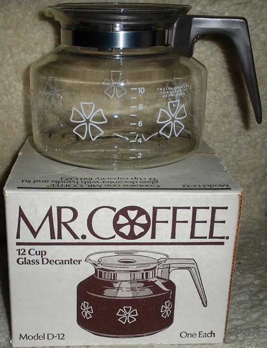 Mr. Coffee 12-Cup Glass Decanter