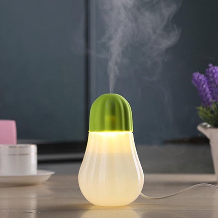 DZT1968 Aroma LED Blowing control And Touch switch switch Humidifier Atomizer (Green) N3