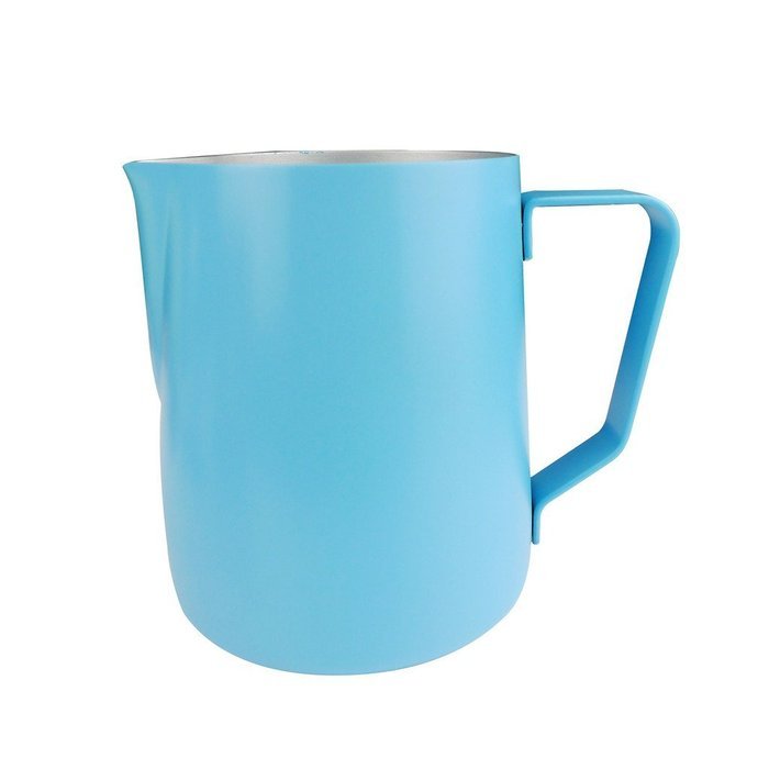 Honeyhome 600ML White Stainless Steel Frothing Pitcher ,Perfect for Latte Coffee Milk N2