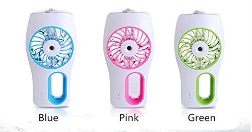 Home Fan Cooling Humidifier Fans Rechargeable USB 2colorsWater Spray Fan Misting Mist Cooler water Powerful USB... N5