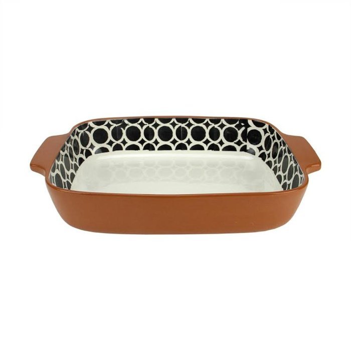 Basic Luxury Circle Rectangular Terracotta Oven Baking Dish