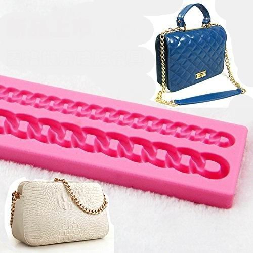 Palker Sky Diamond Chain Silicone Fondant Mold Cake Decorating Pastry Gum Pastry Tool Kitchen Tool Sugar Paste... N2