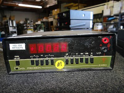 Lot of 2 Dana Precision Digital Multimeter DMM 2480 2480R N3