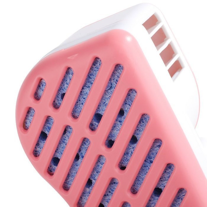 WoneNice Portable Small Fan & Mini-air Conditioner, Runs On Batteries Or USB-Blue N12