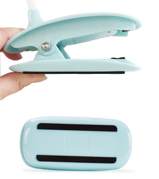 Mystery Portable Mini USB Clip Fan Personal Clip-on / Table Fan with Built-in Rechargeable Battery for Home Office... N8