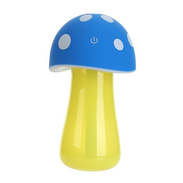 UnitedPlug 200ml Electric USB Mini Portable Travel Home Office Ultrasonic Air Cool Mist Humidifier Mushroom N11