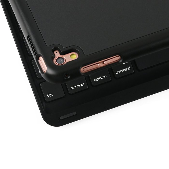 iPad Pro 9.7 Case with Keyboard,TechCode Smart 7 Color Keyboard Case Stand Folio Backlit Light Colorful Bluetooth... N41