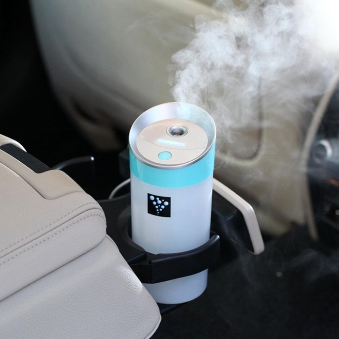 Leewa Air Purifier Freshener With USB Interface for Car and Family (Blue) N12