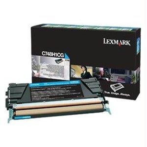 Lexmark - High Yield - Cyan - Original - Toner Cartridge Lccp, Lrp - For C748de, 748Dte, 748E "Product Type: Supplies...