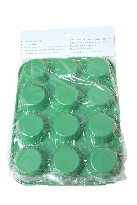 Hot Dot 12 Cup Silicone Muffin Pan