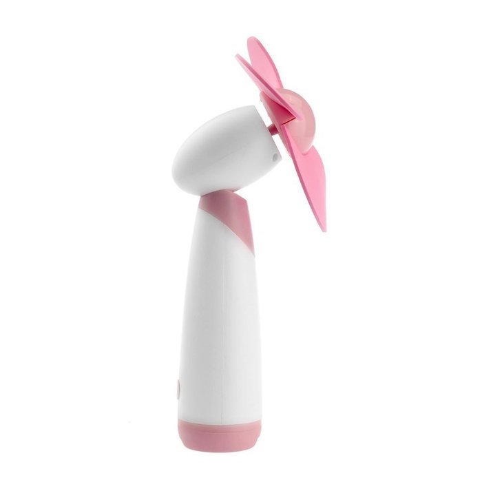 NAMEO Mini Handheld Fan with 3 Soft Foam Blades, Portable Battery Operated Travel Cooling Fan with Power On/Off... N16