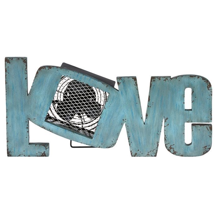 Deco Breeze DBF0120 Figurine Wooden Love Fan