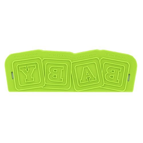 BABY Blocks Onlay Mold by Marvelous Molds