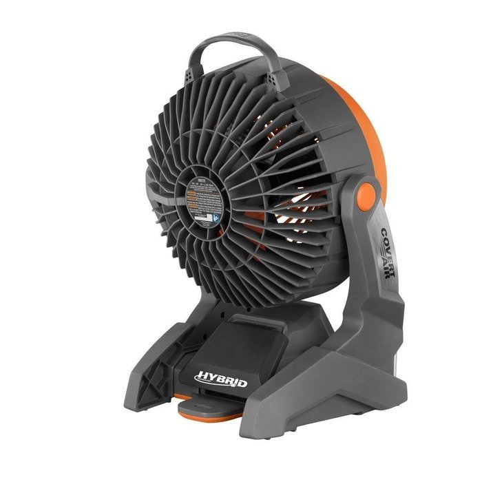 Ridgid R860720B GEN5X 18-Volt Hybrid Cordless & Corded Fan (Battery and Charger Not Included) N5