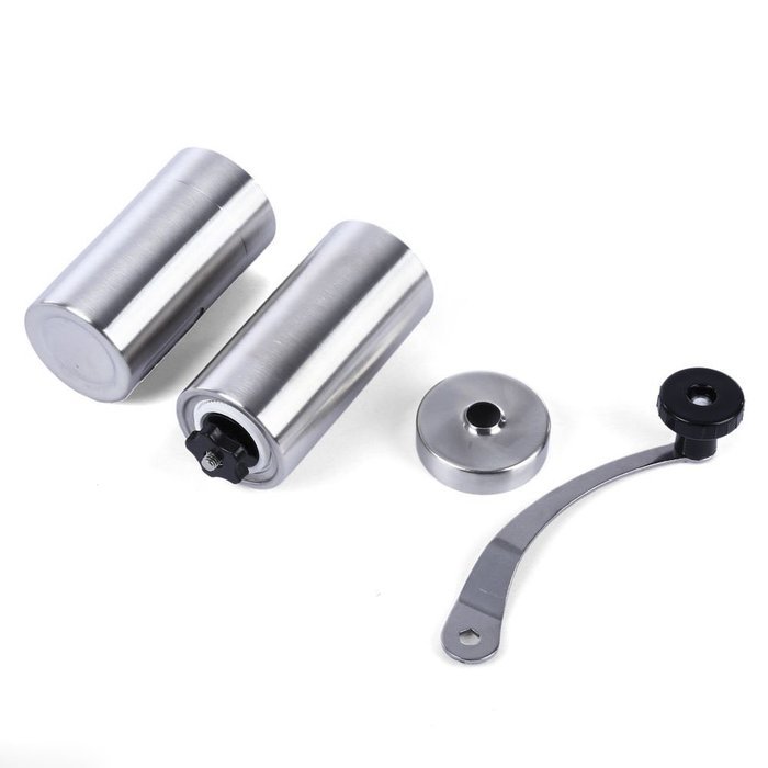 Stainless Steel Ceramic Burr Portable Hand Crank Manual Coffee Grinder Mill