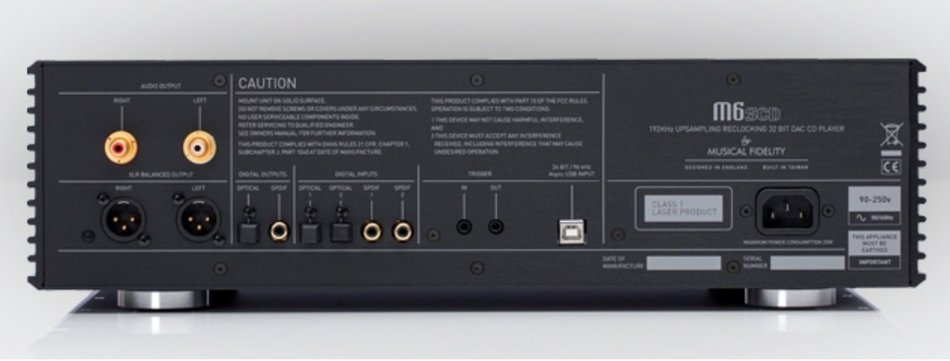 Musical Fidelity M6SCD CD Player (Black)