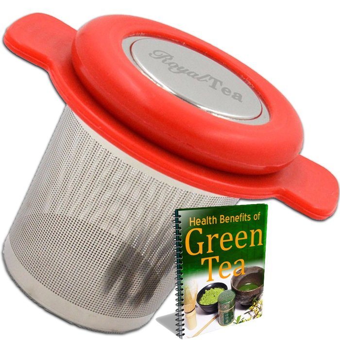 Royal-Tea Tea Infuser with Large Extra Fine Tea Filter for Teapots, Mugs, and Cups.
