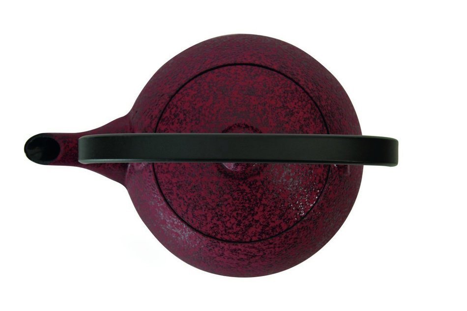 BergHOFF Studio Cast Iron Teapot, Red