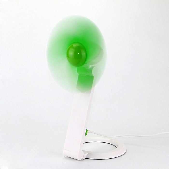 iEGrow USB Mini Personal Fan, Desk Fan, Home Kitchen Fan, Office Fan, Travel Fan with Hand-held Flexible Folding... N20