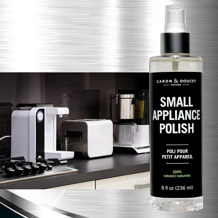 Caron & Doucet - Small Appliance Polish Bundle - 100% Plant Based Polish For Coffee, Expresso, Slow Cookers, Toaster...