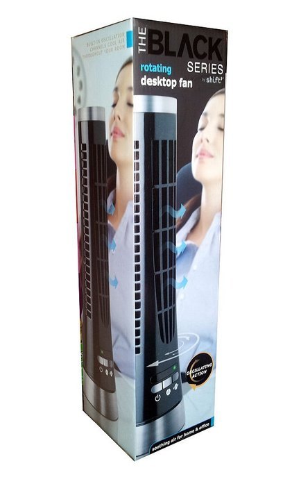 The Black Series Rotating Desktop Fan by Shift 3