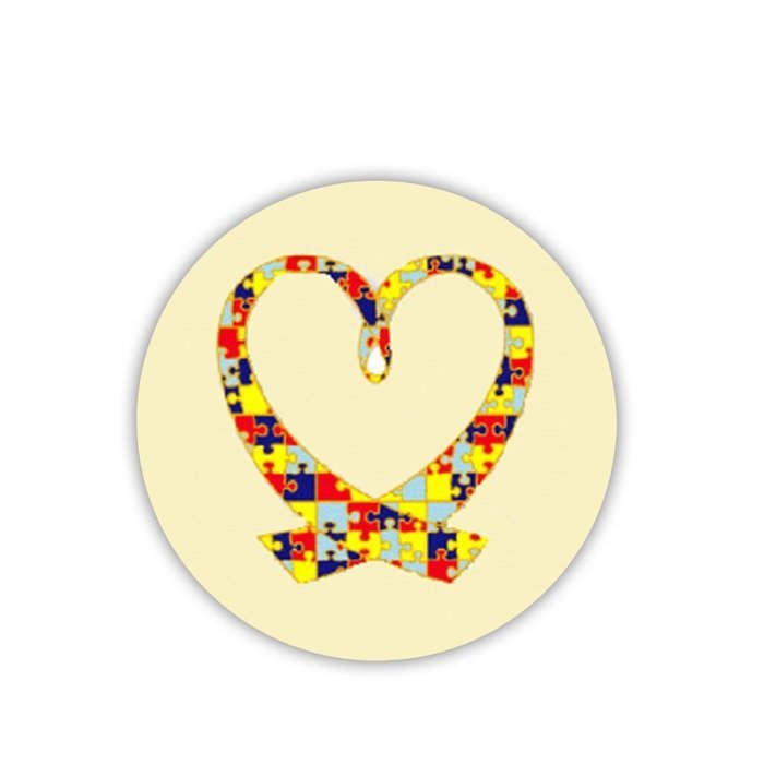 Generic Printing Autism Cup Coaster Mdf Material Differently N2