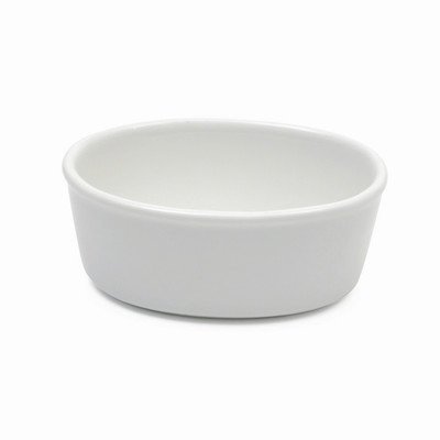 Maxwell and Williams Basics Oval Pie Dish, 5.5-Inch, White
