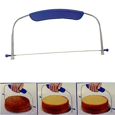 Y&XL&H Bread Slicer Elite, Brushed Stainless Steel Guide