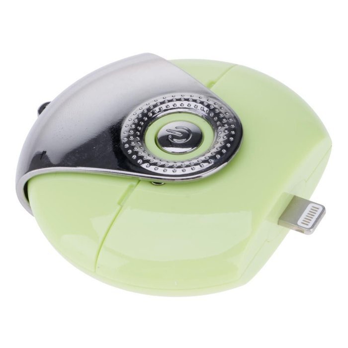 Weka Mini Portable Double Blades USB Powered 2 Speeds Adjustable Desk Table Cooling Fan White N5