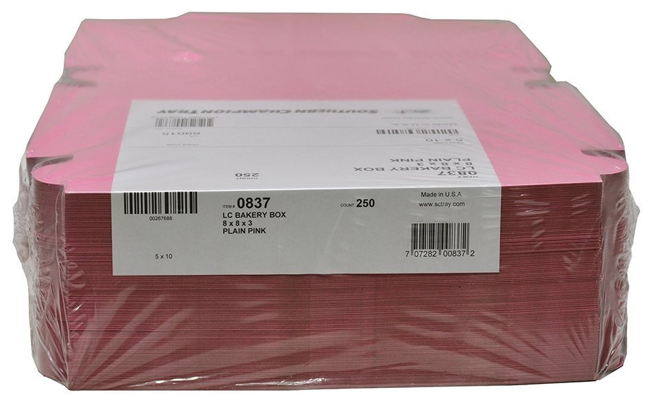 Southern Champion Tray Paperboard Non-Window Lock-Corner Bakery Box N12