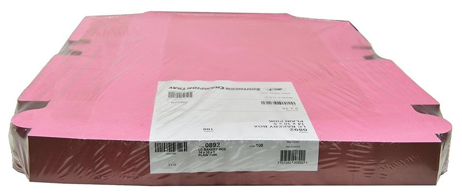 Southern Champion Tray Paperboard Non-Window Lock-Corner Bakery Box N14