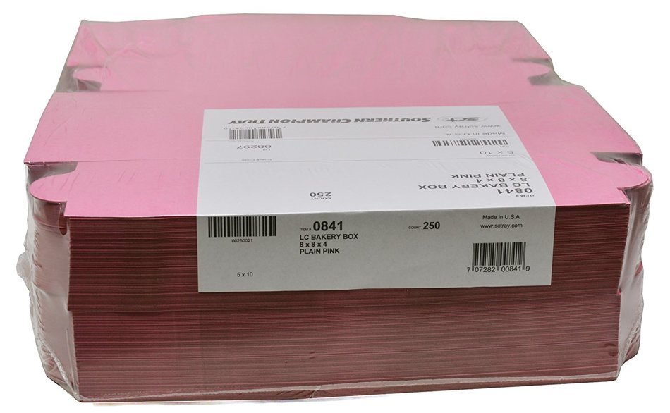 Southern Champion Tray Paperboard Non-Window Lock-Corner Bakery Box N15