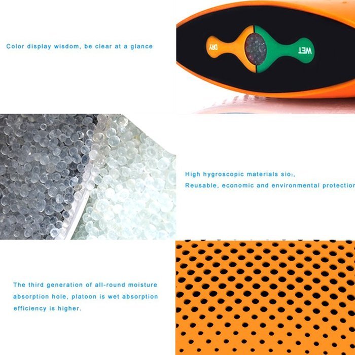 Rubility Mini Household Portable Moisture Absorber Dehumidifier for Smaller Room, Cupboard, Basement, Attic, Stored... N10